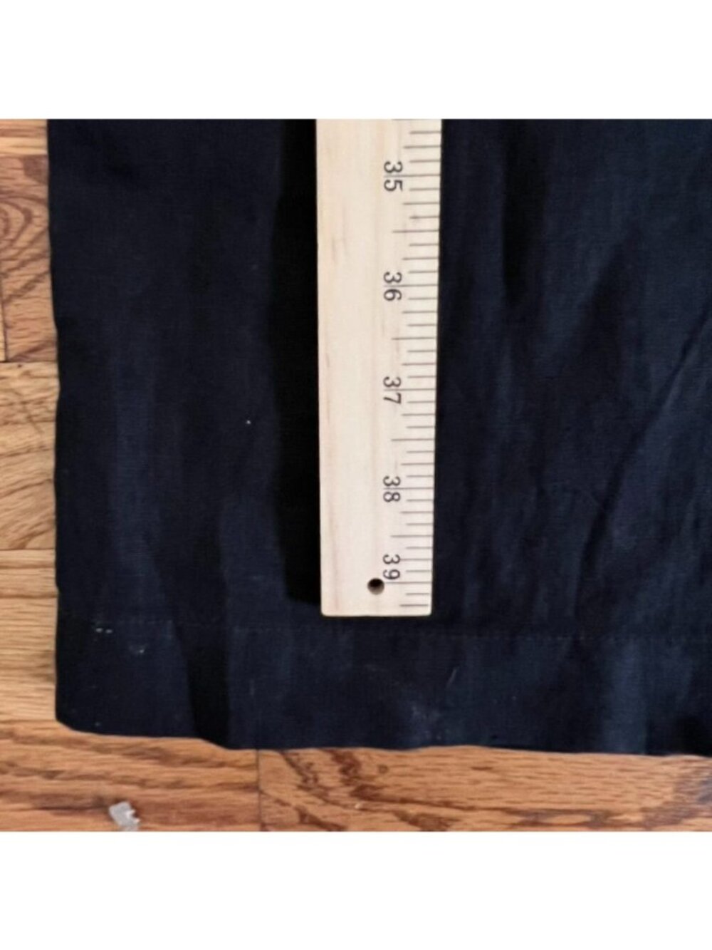 Athleta Womens Sz 12 Linen Wide Leg Pull-On Pants Drawstring Coastal Summer - Picture 15 of 16